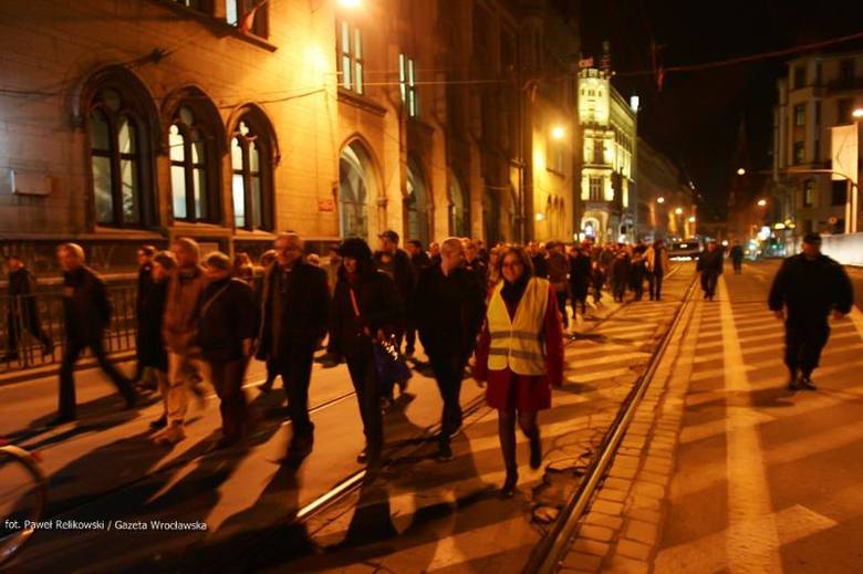 Wrocław: Ponad 300 osób przeszło ulicami miasta w Marszu Wzajemnego Szacunku (ZDJECIA)